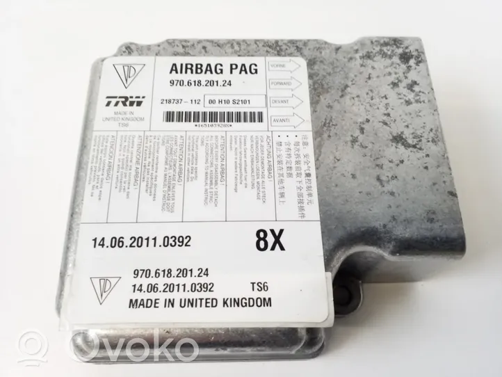 Porsche Panamera (970) Module de contrôle airbag 97061820124