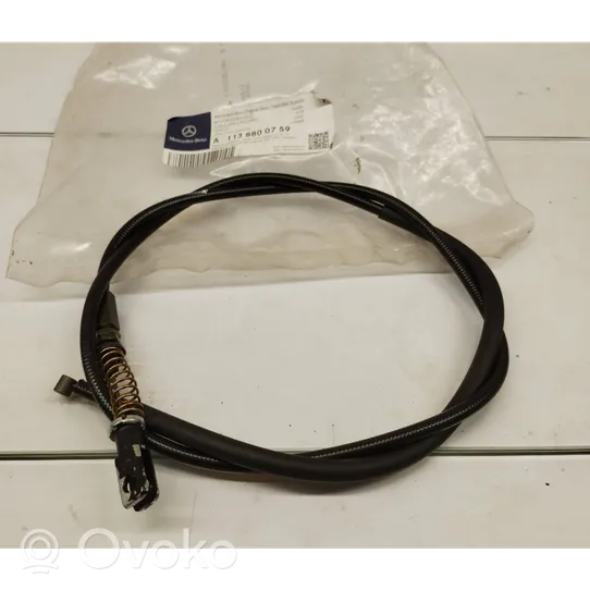 Mercedes-Benz 230 280SL R113 Engine bonnet/hood lock release cable 1138800759