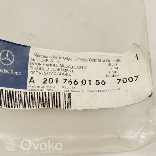 Mercedes-Benz 190 W201 Galinė atidarymo rankenėlė vidinė 2017660156