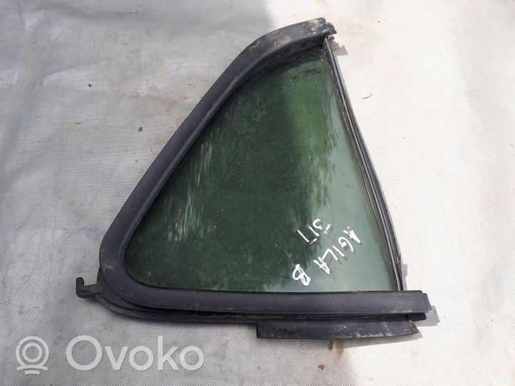 Opel Agila B Szyba karoseryjna drzwi tylnych 4710782