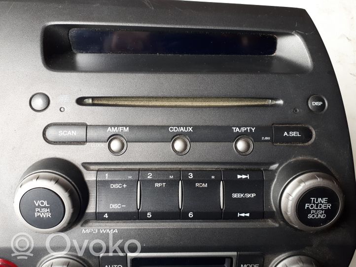 Honda Civic Unité principale radio / CD / DVD / GPS 39100SNAG210M1