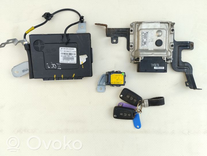 Hyundai i30 Kit centralina motore ECU e serratura 391102BGB0