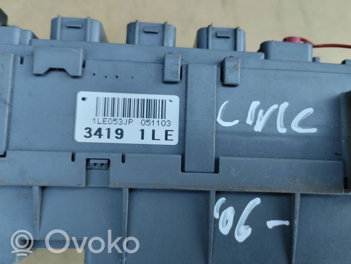 Honda Civic Komputer / Sterownik ECU i komplet kluczy 37820RNAE03