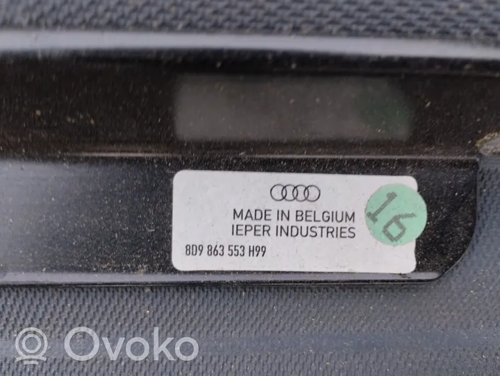 Audi A4 S4 B5 8D Copertura ripiano portaoggetti 8D9863553