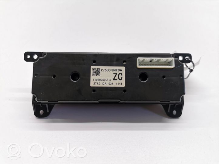 Nissan Leaf I (ZE0) Module unité de contrôle climatisation 275003NFOA