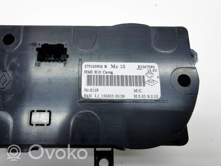 Renault Zoe Moduł / Sterownik klimatyzacji 275100906R