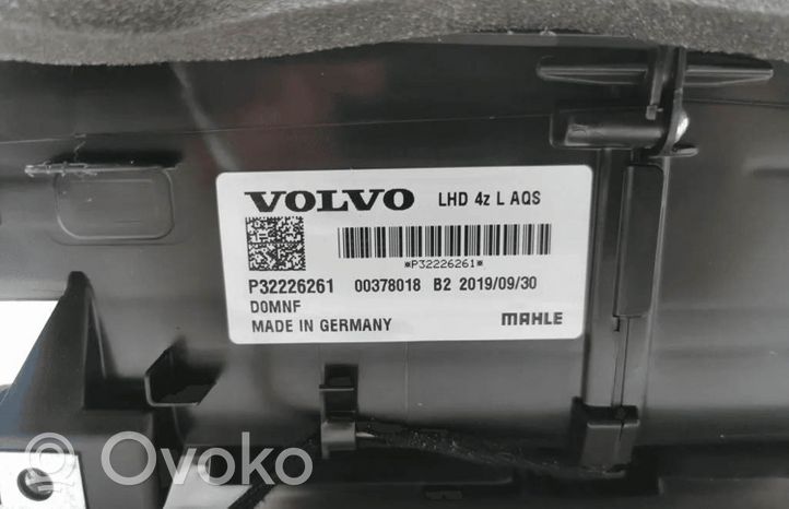 Volvo V60 Sisälämmityksen ilmastoinnin korin kokoonpano 32226261