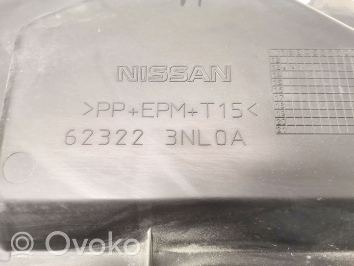 Nissan Leaf I (ZE0) Plaque avant support serrure de capot 623223NL0A