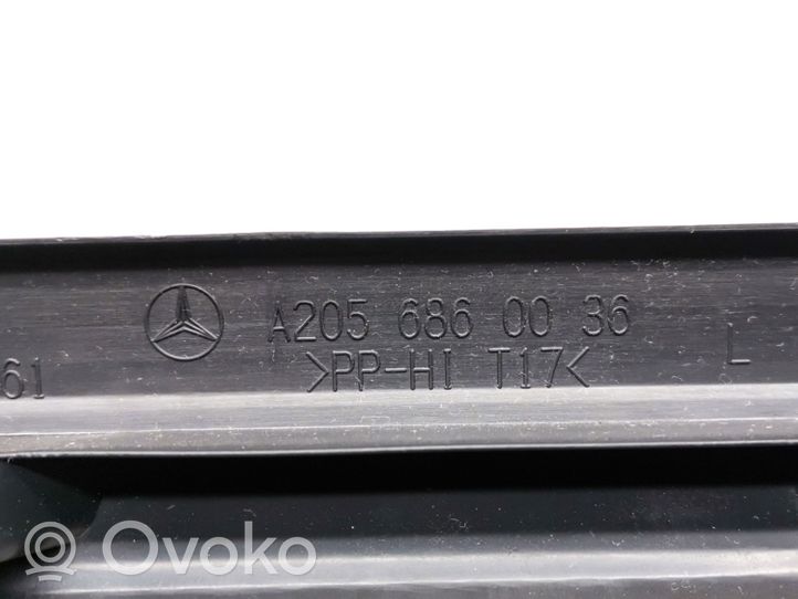 Mercedes-Benz EQC Front sill trim cover A2056860036