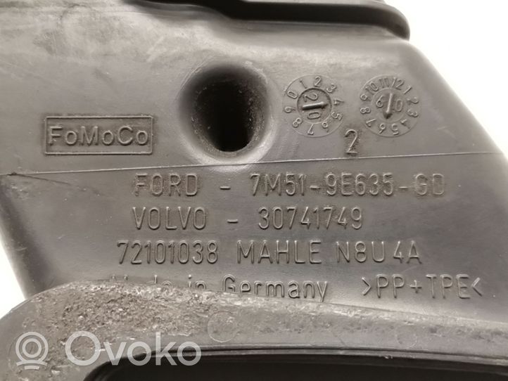 Volvo C30 Część rury dolotu powietrza 30741749