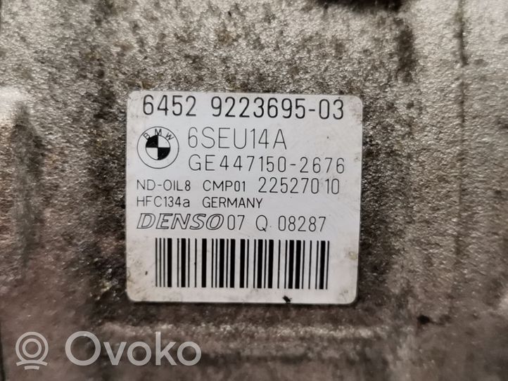 BMW 3 GT F34 Kompresor / Sprężarka klimatyzacji A/C 9223695