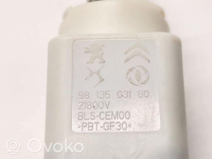 Peugeot 208 Brake pedal sensor switch 9813503180