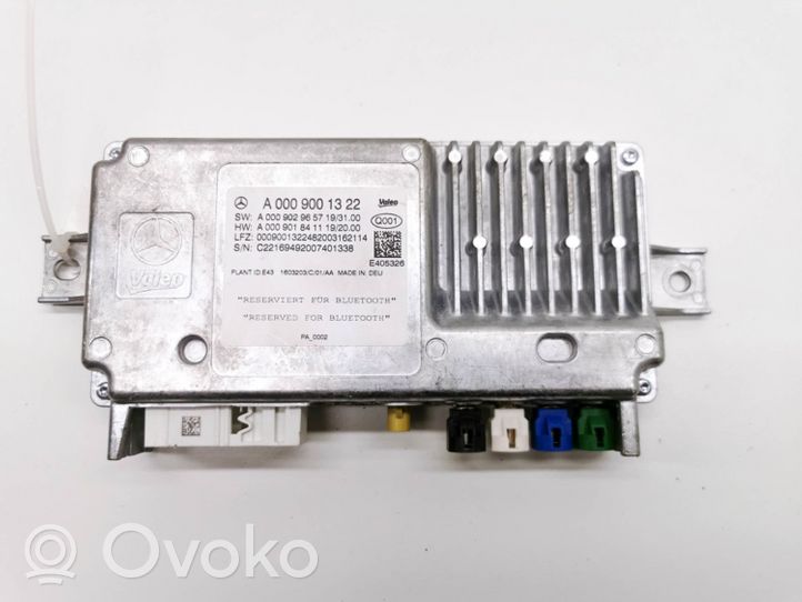 Mercedes-Benz EQC Bluetoothin ohjainlaite/moduuli A0009001322