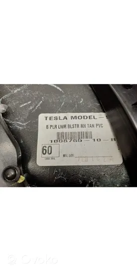 Tesla Model X (B) Revêtement de pilier (bas) 1008765-10-B