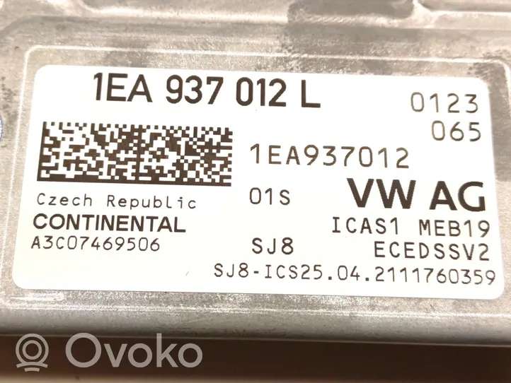 Skoda Enyaq iV Comfort/convenience module 1EA937012L