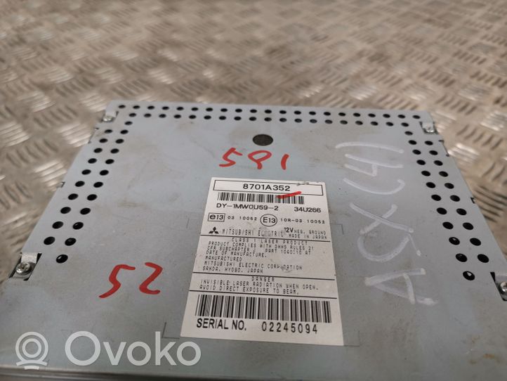 Mitsubishi ASX Radija/ CD/DVD grotuvas/ navigacija 8701A352