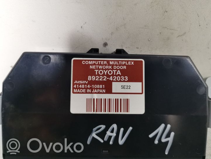 Toyota RAV 4 (XA40) Sterownik / Moduł drzwi 41481410881