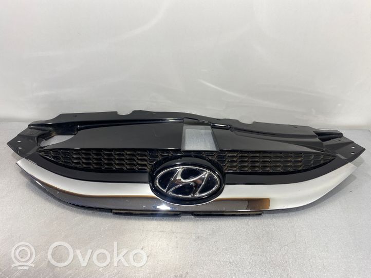 Hyundai ix35 Grille calandre supérieure de pare-chocs avant 