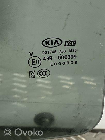 KIA Sorento Szyba drzwi tylnych 43R000399