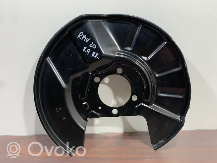 Toyota RAV 4 (XA50) Couvercle anti-poussière disque de plaque de frein arrière 