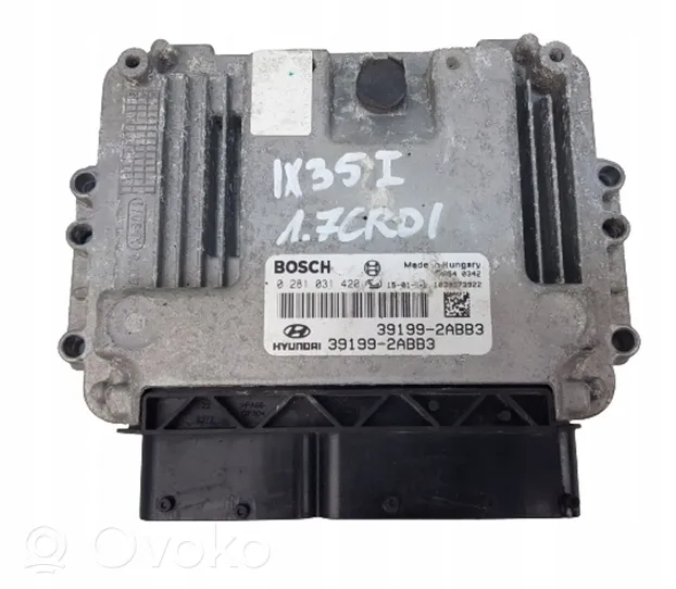 Hyundai ix35 Calculateur moteur ECU 391992ABB3