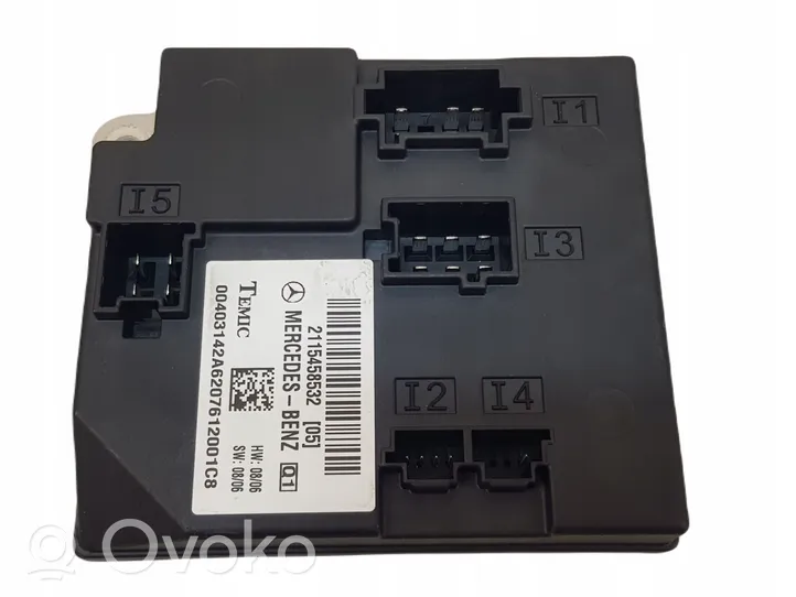 Mercedes-Benz CLS C219 Seat control module 2115458532