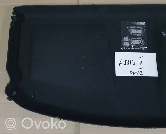 Toyota Auris 150 Półka tylna bagażnika 