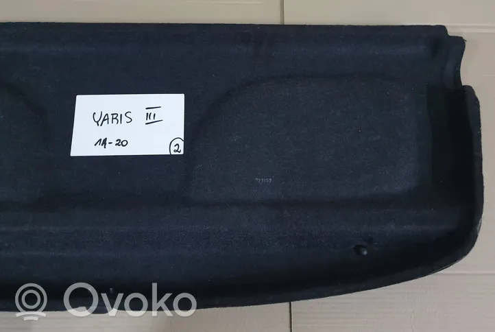 Toyota Yaris Półka tylna bagażnika 