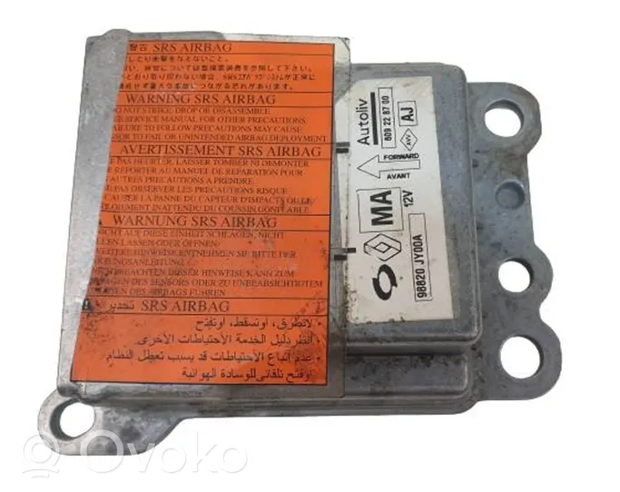 Renault Koleos I Airbag control unit/module 98820JY00A