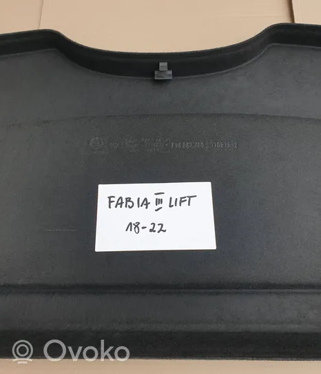 Skoda Fabia Mk3 (NJ) Półka tylna bagażnika 6V6867769