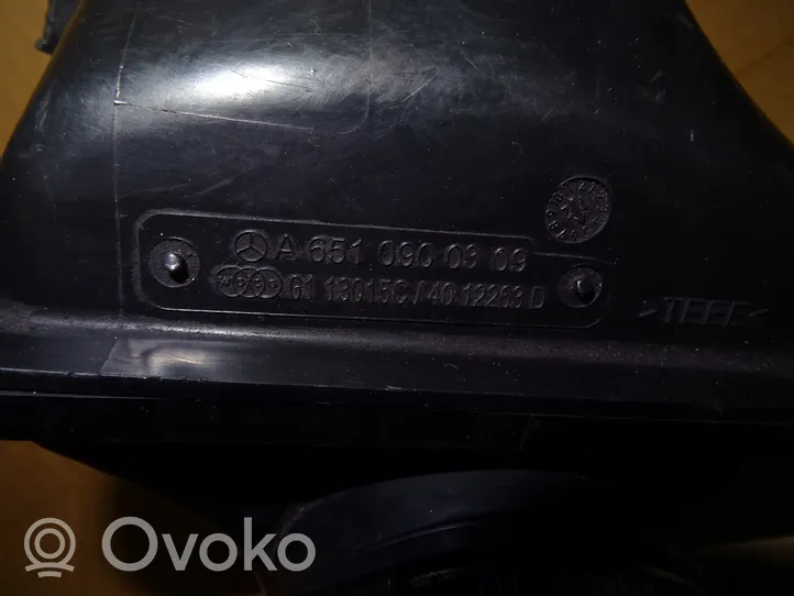 Mercedes-Benz B W246 W242 Oro paėmimo kanalo detalė (-ės) A6510900309