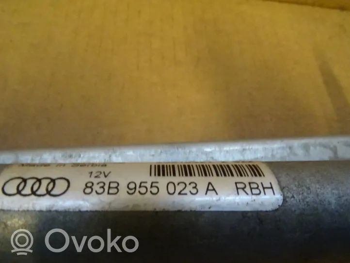 Audi Q3 F3 Valytuvų mechanizmo komplektas 83B955023A