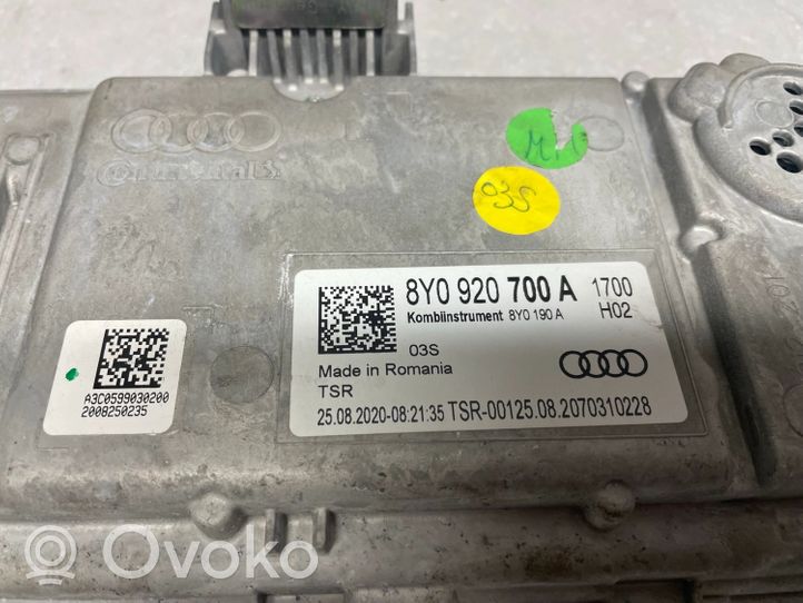 Audi A3 8Y Nopeusmittari (mittaristo) 8Y0920700A