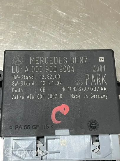 Mercedes-Benz S W222 Tavaratilan kannen avaamisen ohjausyksikkö A0009009004