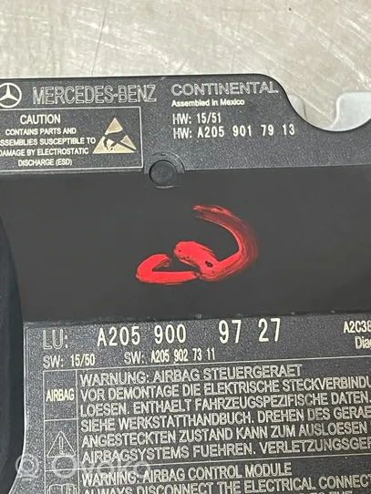 Mercedes-Benz GLC X253 C253 Centralina/modulo airbag 