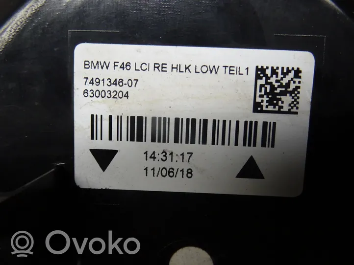 BMW 2 F46 Rückleuchte Heckleuchte 7491346