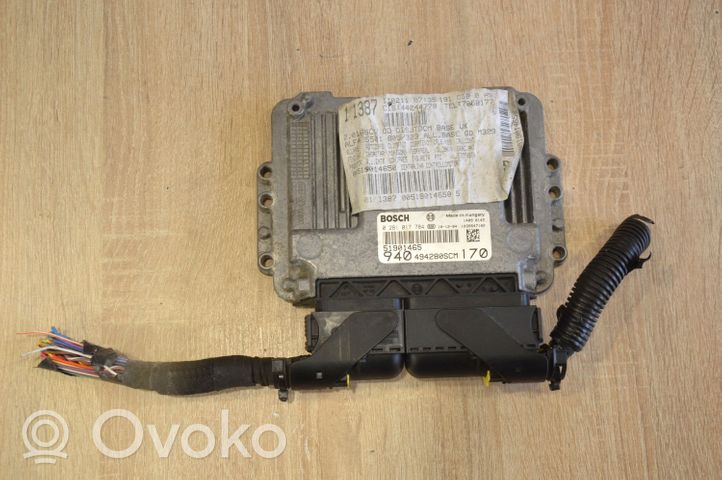 Alfa Romeo Giulietta Kit centralina motore ECU e serratura S207