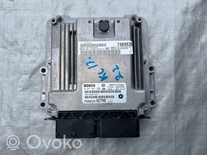 Jeep Cherokee Calculateur moteur ECU P68234027AB