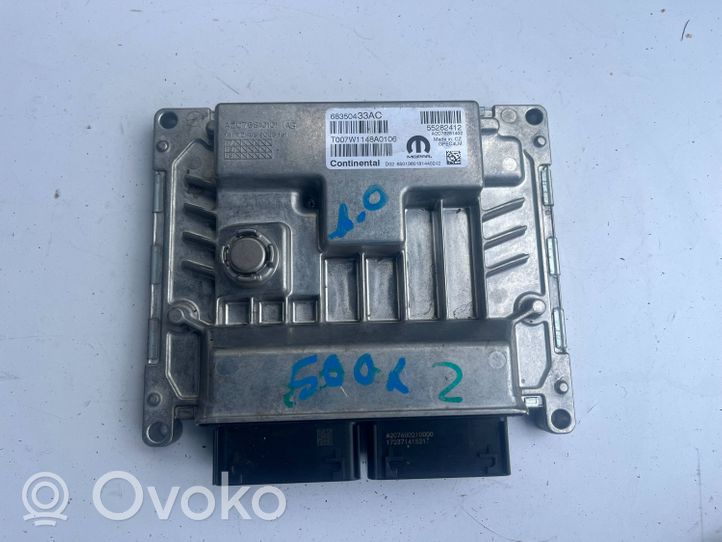 Fiat 500X Unité de commande, module ECU de moteur 55282412