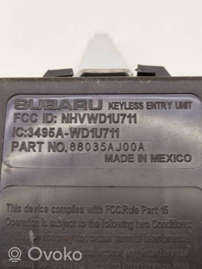 Subaru Outback Module de contrôle sans clé Go 88035AJ00A