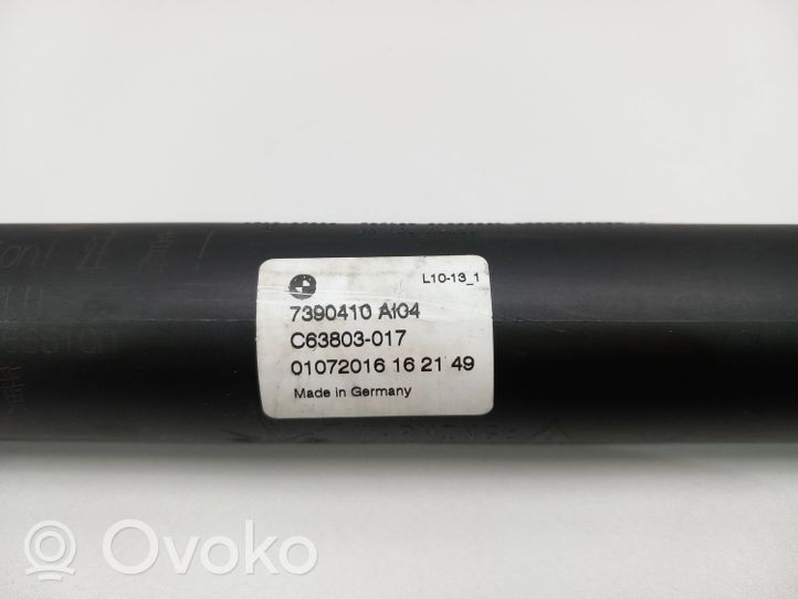 BMW 5 G30 G31 Staffa di rinforzo per ammortizzatore bagagliaio 7390410