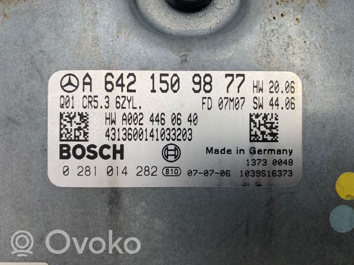 Mercedes-Benz S W221 Komputer / Sterownik ECU i komplet kluczy A6421509877