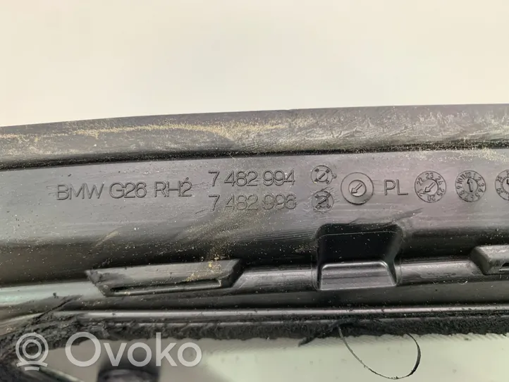 BMW 4 G22 G23 G24 G26 Заднее боковое стекло кузова 7482994