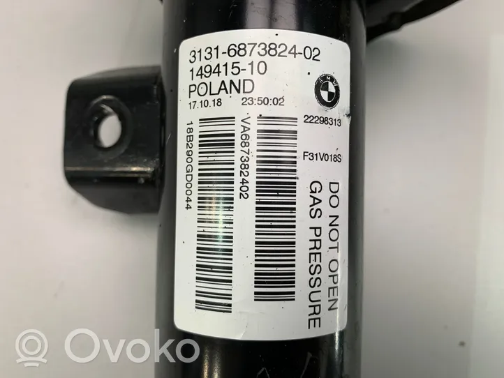 BMW 3 F30 F35 F31 Priekšpusē amortizators ar atsperi 6873824