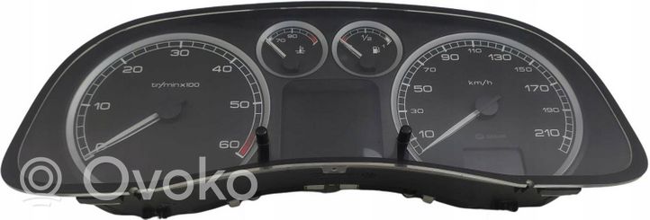 Peugeot 307 Compteur de vitesse tableau de bord 9646742480 R 00