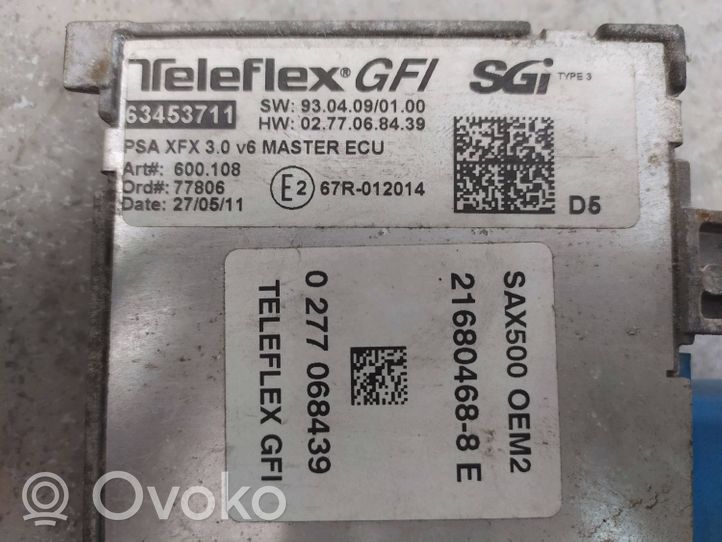 Citroen C5 Nestekaasun ohjainlaite/moduuli (LPG) SAX500 OEM2 21680468-8E