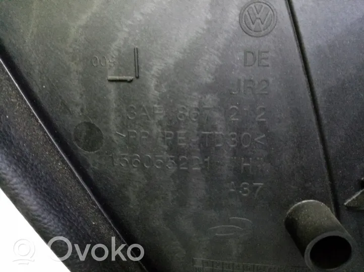 Volkswagen PASSAT B7 Rear door card panel trim 3AF867212