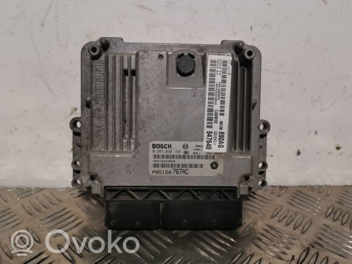 Jeep Grand Cherokee Calculateur moteur ECU P05150767AC