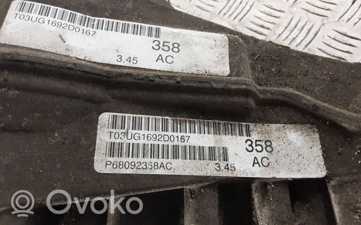 Jeep Grand Cherokee Mechanizm różnicowy tylny / Dyferencjał P68092358AC