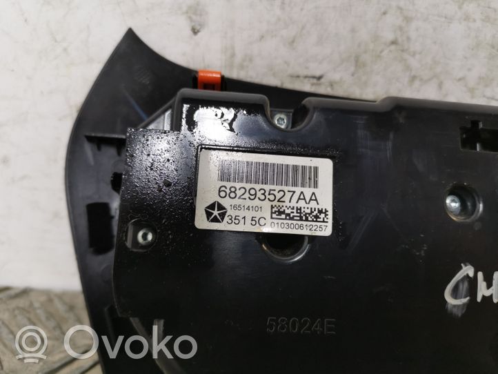 Jeep Cherokee Gaisa kondicioniera / klimata kontroles / salona apsildes vadības bloks (salonā) 68293527AA